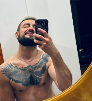 Michal Instagram - Bonjour! Comment ça va? #jeudi #tattoo #instatattoo #beard #bearded #owl #owlsarenotwhattheyseem #twinpeaks