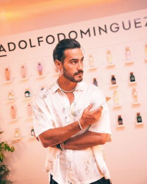 Michel Duval Instagram - IKIGAI 👁️‍🗨️
Feliz de haber sido parte del desfile de la nueva colección otoño/invierno 2024 de @adolfodominguezofficial . Pura gozadera 🔥 #adeventoglobal #adolfodominguezperfumes