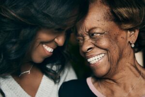 Michelle Obama Instagram - Today would have been my mom’s 87th birthday. These past couple of months have been tough without her, and I am so grateful for the outpouring of love you’ve shown our family along the way. Even though she’s no longer with us, I still think she’s worth celebrating. 
 
What I loved most about my mom might have been this: She always felt like she was enough. The tiny two bedroom walk-up apartment we used to live in; the faux chimney she would fashion for us out of cardboard during the holidays; the at-home hair-dos she would give herself using the oven and a hot comb — she was always happy with what she had. 
 
And because she felt like she was enough, she could help others feel that too. She did that countless times for me and my brother Craig. She did it for her family and friends. She did it for the staff at the White House. She did it for everyone she knew. 
 
So today, on her birthday, I am celebrating the immense power there was in her enoughness. And I am committing myself to carrying forward her legacy of lifting up others the best I can. 
 
Love you, mom. And happy birthday.