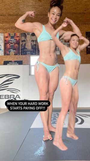 Michelle Waterson-Gomez Instagram - Just do the work!!! #ufc303 let’s go