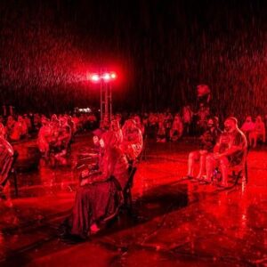 Michelle Wolf Instagram - All of these shows are incredibly special, but last night it poured for an hour and a half and the crowd sat there and laughed and got soaked and were still amazing. Thank you crowd, thank you Ohio, thank you Dave Chappelle ✨✨✨ 📸@candytman