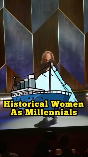 Michelle Wolf Instagram - You know this girl, she is you. #comedy #standup #titanic #millennials #history #serious #michellewolf