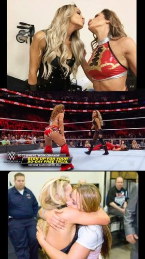 Mickie James Instagram - Nobody will remember:
- Your salary
- How “busy you were”
- How many hours you worked

People will remember:
@trishstratuscom @wwe 

#fyp #wwe #trishstratus #mickiejames #royalrumble #tbt