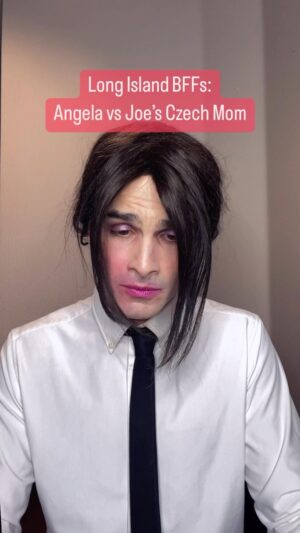 Micky Shiloah Instagram - Long Island BFFs: Just the Czech (bit).
Angela tells Diane that her boyfriend Joe’s mom hates her. Angela vs Joe’s Mom. Check out my Patreon for more exclusive content (link in bio). Merch store now open! 
*
*
*
*
#newyork #longisland #longislandny #datingproblems #czech #czechrepublic #czechwoman #czechmom #sketchcomedy #snl #keyandpeele #actor #comedyskit #newyorkers #dating #bestfriends #newyorkitalian #jewish #foreignlanguage