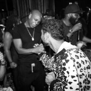 Miguel Instagram - Our big brother @davechappelle . Thank you. What a night. What a takeover. V special thank you big brother @bustarhymes and of course the man capturing the momements @candyman