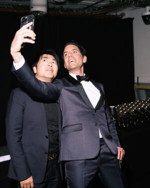 Mika Instagram - It was a great honor to attend yesterday’s BAFTA Television Awards where ’The Piano’ was nominated for ‘Most Memorable Moment’ and myself and @langlangpiano presented the awards for Best Short Form and Specialist Factual. Congratulations to all the nominees, winners and a big thank you to @BAFTA for inviting us!

#BAFTATVAwards #thepiano

📸#3 @georgeonaboat 

@pandocruises @gettyentertainment
