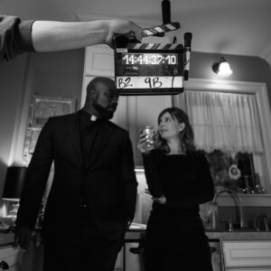 Mike Colter Instagram - Stop right there Mr. Priest. 😅See you Thursday  @evil @paramountplus @netflix #mikecolter
