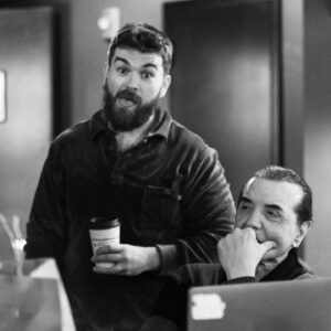Mike Lavin Instagram - Was an honor to work with @chazzpalminteri on his new special 🤯🔥🙏 Another classic incoming courtesy of 3 Nuts Studios 🎬🎥 shout out the whole team who helped make this happen!! 📸 @johnandhiscamera