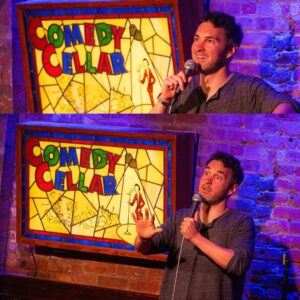 Mike Lavin Instagram - Wednesday night @comedycellarusa 📸 #comedy
