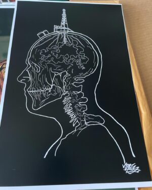 Mike Pecci Instagram - 12 Kilometers signed prints.