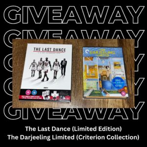 Mike Pecci Instagram - IT’S GIVEAWAY TIME!! 

Here’s a list of what’s up for grabs:

1. The Last Dance (limited edition) & The Darjeeling Ltd (Criterion Collection)
2. Official Posters: Poor Things, Sisu, Furiosa, Rye Lane
3. 12KM screenplay — signed by the director himself @mikepecci 

HOW TO ENTER: 
1. Like and Share this post onto your story
2. Tag 3 of your movie nerd friends in the comments section
3. Follow @churchofcinema
4. Follow @mikepecci 

Bonus: DM @mikepecci your top 3 horror movies for a chance to get a private link for  his latest horror movie, ‘Who’s There?’ 

Deadline to enter is 31 JULY 2024.
The 3 winners will be announced on 01 AUGUST 2024.

Feel free to message me @churchofcinema for more information ℹ️. 

GOOD LUCK 🤞🏽 

•
•
•
•
•

#giveaway #cinema #movieposter #movieposters #filmposter #filmposters #thelastdance #criterioncollection #giveawayuk #giveaways