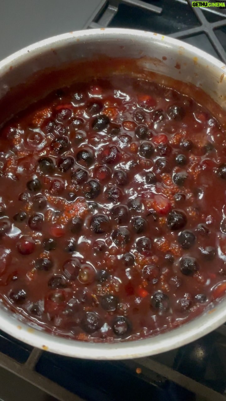 Mike Pecci - 134 Likes - Making homemade blueberry bbq sauce. Listen to the podcast for the full recipe on how to smoke baby back ribs. @inlovewiththeprocesspod