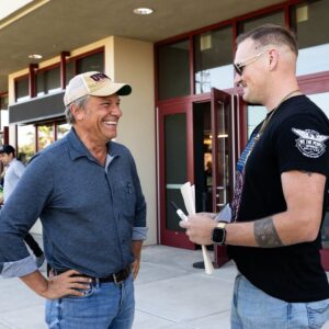 Mike Rowe Instagram - First of all, I want to thank everyone for your enduring patience as I continue to relentlessly plug the release of Something to Stand For, my shamelessly patriotic love-letter to America that appears in theaters nationwide today. I wanted to do something special for Independence Day, and this is it. Unfortunately, I suspect that many of you will be wondering if there’s anything left to stand for after today’s debate, which just happens to coincide with the release of this film.
 
Like you, I’m exhausted by the whole Bread and Circus dynamic and really wish our media would demand from the candidates a few concrete solutions to the problems vexing so many today. Alas, I doubt that will come to pass. Might I suggest, in the wake of all the angst and foreboding that will surely follow this bit of Kabuki, that you find a theater with the good sense to present my modest little film, and see for yourself the evidence that proves there are still a few things we can all agree are worth standing for?
 
Also, I’d like to thank the hundreds of Marines and Sailors who came out to see an advance screening of Something to Stand For at Camp Pendleton last Monday. I suppose I could have held the premiere in Hollywood or New York, but really – why would I do that? The movie was shot almost entirely in Oklahoma, and features over 300 actors from that great state, all of whom helped me pay an honest tribute to the people who built our country, and to those who defend it today. I can’t imagine a better venue, or a finer audience, than the one I encountered a few days ago. A special thanks to all those who waited in line afterwards to say hello and grab a pic. I’m flattered, and in your debt.
 
As for the rest of you, you know what’s coming next. Go watch the trailer if you haven’t seen it and get your tickets. Our house might be feeling a bit wobbly at the moment, but we’re built on a solid foundation. 
 
Link in bio.