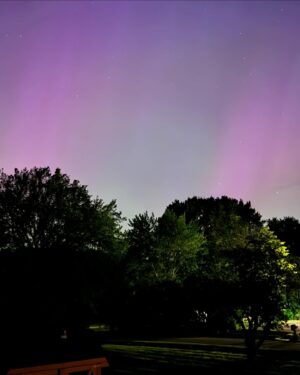 Mike Signorelli Instagram - Northern Lights in Northwest Indiana! If everything is a sign, then nothing is a sign. But if nothing is ever a sign, you’re missing some signs. Earthquakes in New Jersey, Tornados in Michigan…whether it’s all natural phenomena or a series of divinely orchestrated events—Lord, you have my attention. What do I think? I think we are dangling over the precipice of a new era. We are in a time of global transition. I keep seeing the word “CHANGE” in the spirit. Leaders aren’t ready. Parents aren’t ready. People aren’t ready. Change is a graduation for those who are ready, and it’s destructive for those who aren’t. To the wise virgins of Matthew 25, keep buying more oil. Keep your lamps full. May the colors that are visible at night be our lives burning bright for Christ!