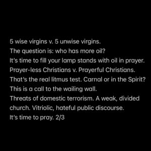 Mike Signorelli Instagram - It’s time to pray for America. Join my friend @jentezen for a prayer Virgil tonight. Pray for @realdonaldtrump PRAY FOR REVIVAL.