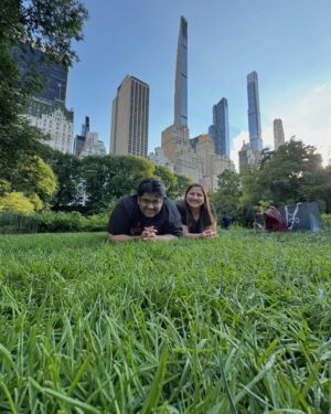 Milap Zaveri Instagram - I ❤️ NY with my ❤️ @gourizaveri Pic clicked by Mehaan 😍