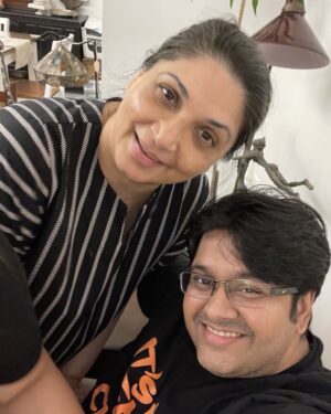 Milap Zaveri Instagram - Happy Mother’s Day Mommy!!! Love you forever! Hats off to you for mothering me and helping to mould me into what I’m today ❤️ @ayeshazaveri