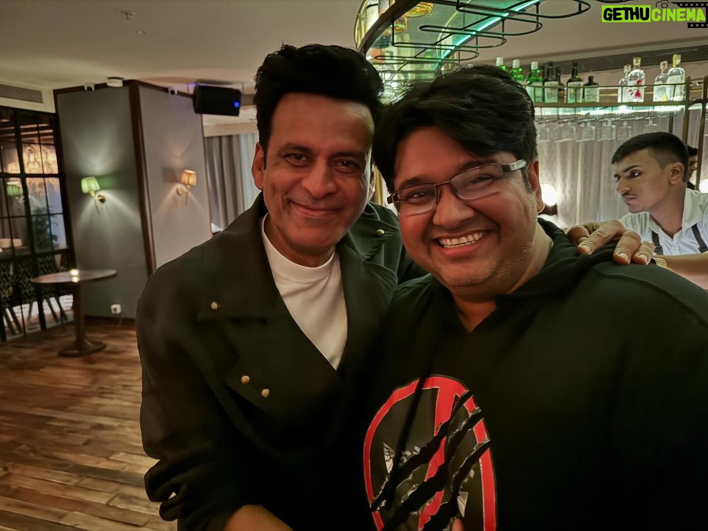 Milap Zaveri - 237 Likes - Wonderful celebrating the super success of #SirfEkBandaaKaafiHai and #Bhaiyyaji with the legendary @bajpayee.manoj sir and @vinod.bhanushali sir! Always wishing them loads and loads of success! ❤️
