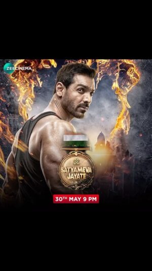 Milap Zaveri Instagram - #SatyamevaJayate on 30th May at 9 pm on @zeecinemame ❤️💪🔥 @thejohnabraham @bajpayee.manoj @tseries.official @shivchanana @onlyemmay @madhubhojwani @nikkhiladvani @tseries.official @emmayentertainment @minnakshidas