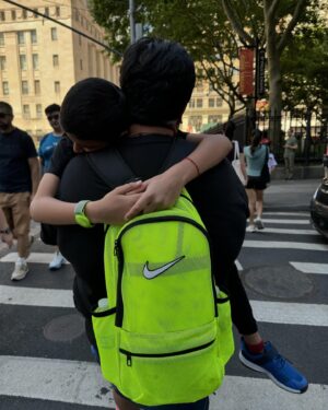 Milap Zaveri Instagram - No matter how old you grow Put all your weight on my shoulders my son. Forever. ❤️