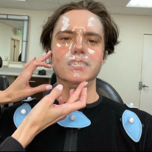 Miles Robbins Instagram - For years it was a logistical nightmare to write a "boyfriend" or "guy" character for a film and television. Having a live guy actor on set can be dangerous for the cast and crew and of course costly when it comes to trainers, wranglers, and other safety precautions. But now with new advancements in computer graphics technology, we are able to render a lifelike "Guy" and with a team of digital puppeteers bring him to life with realistic but predictable behavior patterns. After weeks of 3D scans and puppet tests I am so excited to announce that i am part of the team working on the "Guy" who will seamlessly integrate along with the human actors for this project from Rachel and some of the best in the biz over at home box office! #SAGAFTRA