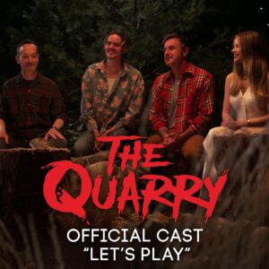 Miles Robbins Instagram - I got to play #TheQuarry with my fellow castmembers @davidarquette, @tedraimi, @halstonsage, and @zach_atticus! Watch the full video on @2K's YouTube channel!