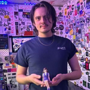 Miles Robbins Instagram - Me and Fuchiko had a lovely time playing on the lot on monday. Follow the link in my bio to the lot’s SoundCloud to listen to an hour of dreeemy dancefloor swirlers. Enjoy music and *ascend* for good health.