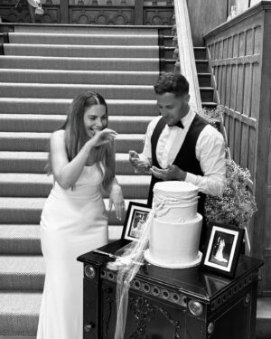Millie Court Instagram - my bestie got married 🥹💍🫶🏼 

Firstly, how gorgeous does she look!!!! Secondly, I met Kat 6 years ago when I first started working at asos, where I had to welcome her into the non clothing team and train her in the BA role (which she then ended up being way better than me anyway and is now a buyer 👏🏼) and I had bright pink hair and a strong Essex accent, where her initial thought was.. this girl is nuts however we became best friends instantly. Alongside Chloe, Zoe, issy and created the best little long distance friendship group. We’ve all sadly moved on from asos over the years but no matter how far apart we all live now, when we get the chance to see eachother, it’s like we never left. Forever grateful to asos for giving me the best friends I could ask for. 

Matt (buzz lightyear) is the perfect man for Kat. I don’t think in the whole time we have been friends she’s ever complained about you (only once when u weren’t answering her FaceTime cos she was too pissed and being a pest lol) but honestly you guys are destined for eachother and I couldn’t be happier for you both. Both lovely, strong, funny and kind people that we’re all lucky to have the privilege of knowing.

Anyway that’s enough now but a little background history for anyone reading this. 😊 we had the most special day and I wish u both happiness and love for the rest of your lives ❤️

@katpjames @matthodgetts 

Xx