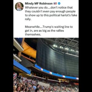 Mindy Robinson Instagram - Without covid as an excuse, the fake news media has nothing....