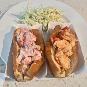 Ming Tsai Instagram - So tasty this Lobsta Kit I got from @goldbelly  Super fresh, never frozen, firm and sweet meat. 1) with mayo 2) warmed in butter. Both excellent. Thanks @mcloonslobster @hellmansmayonaise