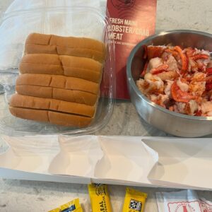 Ming Tsai Instagram - So tasty this Lobsta Kit I got from @goldbelly  Super fresh, never frozen, firm and sweet meat. 1) with mayo 2) warmed in butter. Both excellent. Thanks @mcloonslobster @hellmansmayonaise