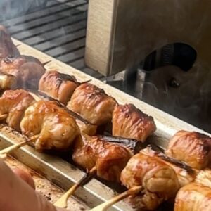 Ming Tsai Instagram - Simply delicious Yakitori from the one and only @yakitoriguy Domo Arigato Chef, Daniel and Oleg & Heather. #totemooishii #therealdeal #authenticyakitori #master #attitudeofgratitude