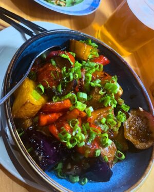 Ming Tsai Instagram - Wow, amazing meal @eatatshan Chef @jarrett_wrisley is the real deal. the Dan Dan noodles and Lamb Noodles were off the hook as was the pork belly and 3 Treasure veg. All super tasty and popping with flavor. Best Asian meal in #bzn. Thanks team as service and vibe are also spot on. #attitudeofgratitude #youarewhatyoueat #asian #chinese #thai Also, congrats on your @beardfoundation nomination as Best New Restaurant in the USA, well deserved!  Thanks for connecting us @pawkhrua