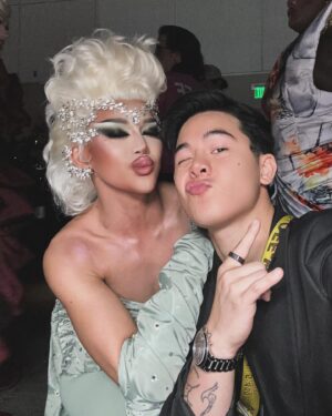 Minty Fresh Instagram - Mint Condition 💚💫
#Dragcon LA 2024 Day 1

Wearing @klvnqnbrrs 
Hair @forgotslocks