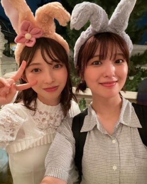 Mio Kudo Instagram - 夢の国行っちゃう！？で急遽行ってきました🫶
たのしかったな〜〜！！！
ずっとはしゃいでた1日でした☺️
(1枚目の写真、耳でハート作っているの気づきました？🥰)