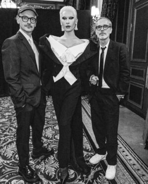 Miss Fame Instagram - Business woman special for @viktorandrolf #HauteCouture. A series of extreme Geometric hyper structured garments flashing before your very eyes. Power suit Styled by @laurentdombrowicz assisted by @atelier.fhd | glasses @balenciaga | sleek hair @parizhair | PR @lucienpagescommunication | slide 1 @claireguillon | side 3 @mrstreetpeeper | slide 6 @patricia.buren #viktorandrolf #MissFashion #MissFame #Paris