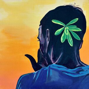 Mitchell Moffit Instagram - I haven’t posted on Instagram in 5 years and haven’t released my own music in over 12, so feeling a bit shy to share some new songs. But figured it’s part of the process (and pain) of making new things. 

Greg painted the artwork for me; seeing him flourish and grow in his art practice has been inspiring, and made me want to explore more myself. Being so tied up in the “science” of everything for the last decade, it’s been nice to come back to a more artistic side, and I’m excited to make and share more. Thought I’d post a few life photos from the last year as well. 

You can find the song wherever you listen (Spotify, Apple, etc). It’s called “Mind Is Running” by Mitchell Moffit. Ok thanks, bye!