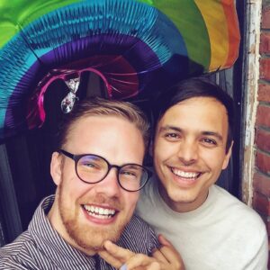 Mitchell Moffit Instagram - HAPPY PRIDE aka GAY CHRISTMAS!! 🏳️‍🌈 Love you all and hope you're feeling loud and proud today 👬🌈