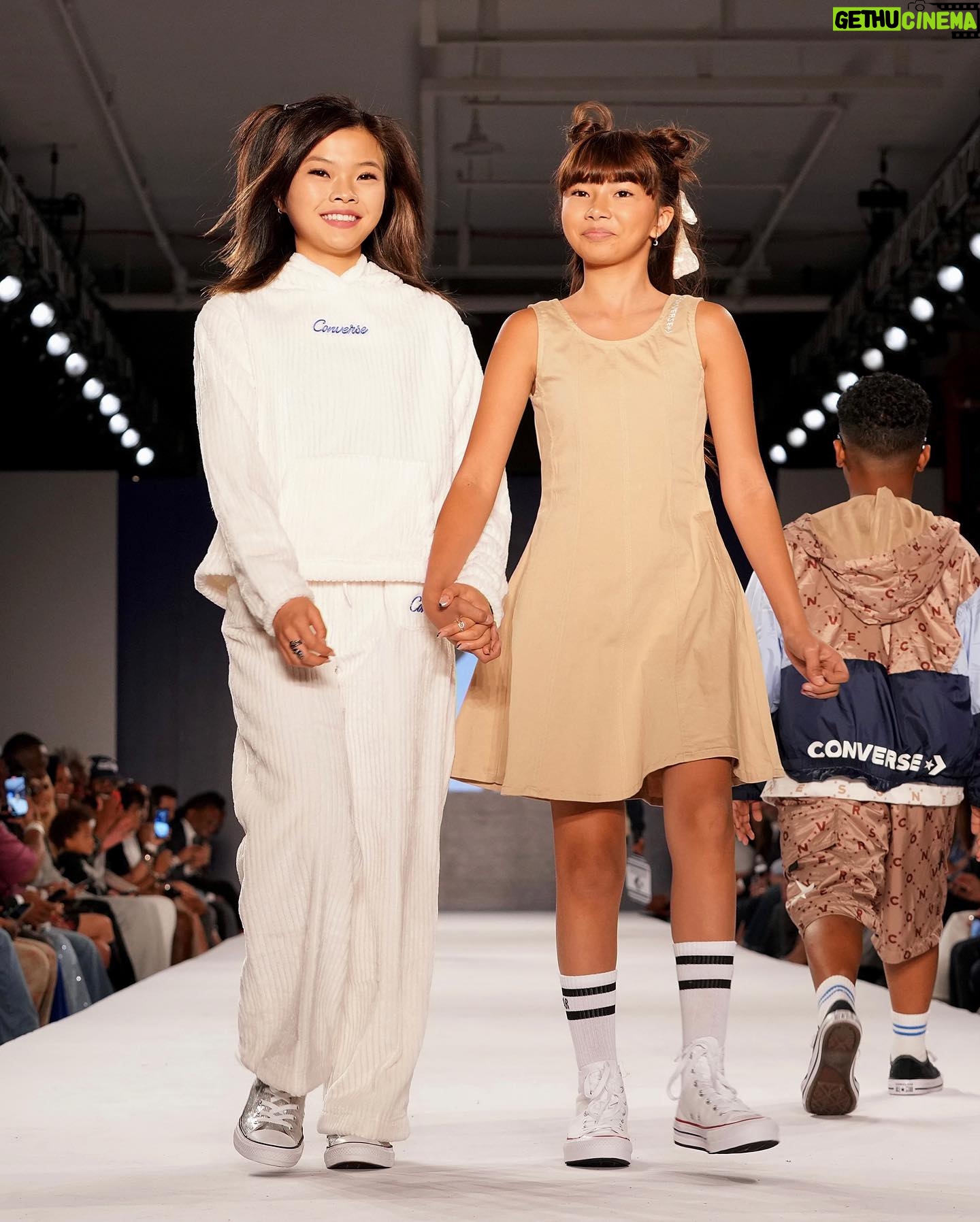 Miya Cech - 5.4K Likes - thank you for having us @nike @converse @rookieusa! 🫶 #nyfw @kaicech