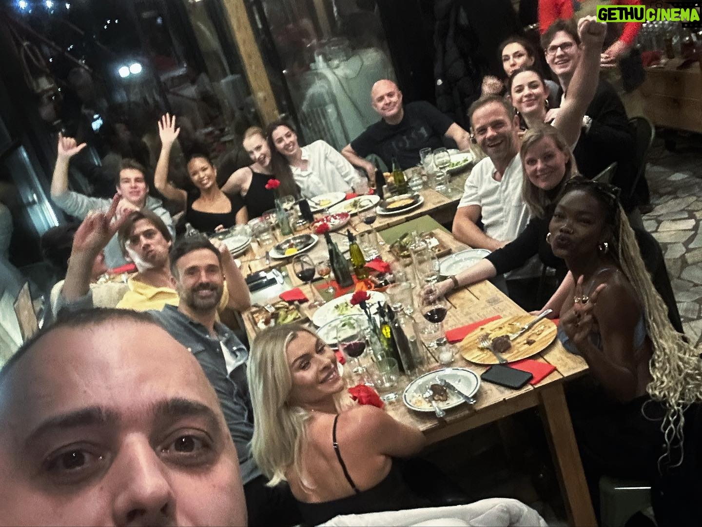 Moe Dunford - 872 Likes - Grateful for this team & experience . Birthday on set , making an action film before Christmas 🎄 with brilliant Bam Bam @james2bambamford & old friend @charrvega ⭐️ Lucked out with this cast of characters & crew here : Todays gonna be a fun one 💥 @sp_media_group