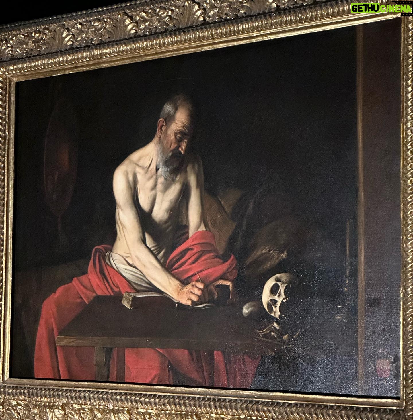 Moe Dunford - 868 Likes - To skive off or not .. saw a Caravaggio before the cameras rolled on last day .
I skived .
Will miss this team in their amazing country 🇲🇹 #Xelter #Malta 🫡