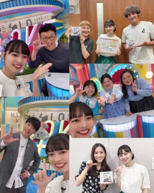 Moe Kamikokuryo Instagram - ⁡
⁡
改めて、
#ラヴィット！
月曜シーズンレギュラー、
3ヶ月間ありがとうございました！！🐰✨️
毎週月曜の朝はラヴィット！でたくさん笑っていたので、生放送後も一日がすごく楽しく過ごせていました！
やっぱりラヴィット！の力って凄いな〜💭✨️
と実感しています！
出演させていただいてからより大好きになった番組！💖
⁡
司会の川島さん、田村さん。
そしてレギュラーの
馬場さん、はるかさん、あんりさん、田辺さん、丸山さん、本並さん
と写真をとっていただきました！
本当に優しい皆さん！
また皆さんともご一緒できますように！！😊⭐️
⁡
本日の放送は
TVerで1週間限定でご覧いただけます！
また放送後の様子も、
#夜明けのラヴィット！
でぜひご覧下さいねっ💗
