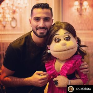 Mohamed Al Sharnuby Instagram - @ablafahita الحب كله ❤️❤️ الليلة دي لايف من #الدوبلكس على @ontv  @sharnouby