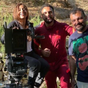 Mohamed Gomaa Instagram - Behind the scenes from my new tv series #مسلسل_هروب with amazing  @shoooj and talented dop @waelkhalaf1  #soon on #shahidvip 
#شوجون_الهاجري