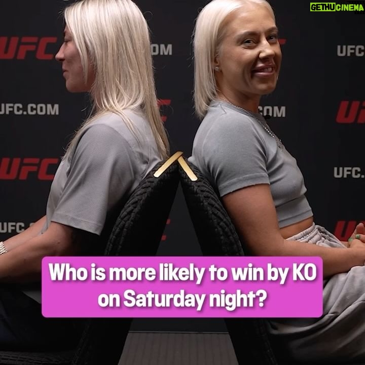 Molly McCann - 15K Likes - Who is more likely: with @meatballmolly and @shaunabannon_ 🫣🤣
#UFC304 | 1AM | LIVE on TNT Sports 1 and discovery