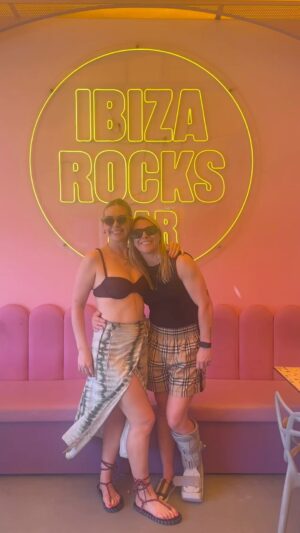 Molly McCann Instagram - Ibiza, you’ve changed my life forever!  Every second of it was magic! And to close it off got to watch our boys @camelphatmusic for the first time!!!! Too many moments to highlight but glitterbox I see you in October baby!  To all the Manc’s and scousers who looked after us out there much love 💙🪩🎵
