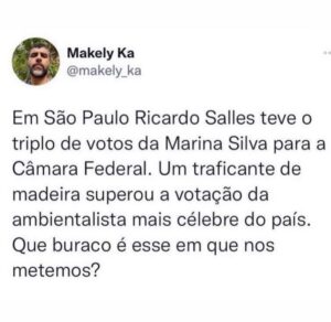 Monica Iozzi Instagram - Fico me perguntando… As pessoas não se informam direito antes de votar ou realmente concordam com a destruição da Amazônia e dos demais biomas,  com o garimpo ilegal e com o genocídio dos povos indígenas? 🤔 O que vocês acham?