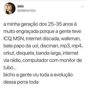 Monica Iozzi Instagram - 🙋🏻‍♀️ Quem mais aí? • Eu amava entrar em sala de bate-papo do UOL pra paquerar. A questão é que não tinha como mandar foto, então a gente tinha que se descrever:
“Meu nome é Monica, tenho 15 anos, 1,73 de altura, peso 58 kg, branca, cabelo castanho, olhos castanhos e um lindo sorriso!” 🤣🤣🤣