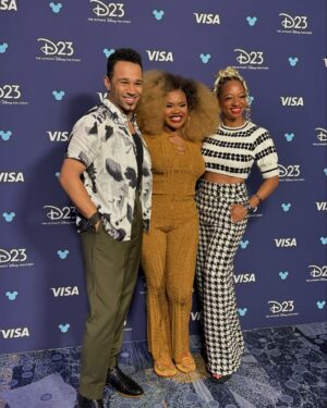 Monique Coleman Instagram - I had SO much fun @disneyd23 — reconnecting with my Disney family…..sharing our favorite memories & learning about what’s in store for the future 🚀💫❣️