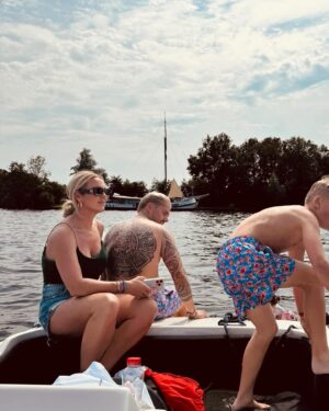 Monique Westenberg Instagram - Dagje op het water